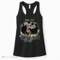 She Got Mad Hustle And Dope Soul Black Girl Melanin Women's Tank Top thumb 0