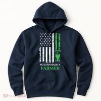 So God Made A Farmer Farming Farmer Hoodie thumb 0