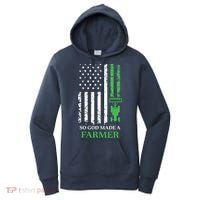 So God Made A Farmer Farming Farmer Women's Hoodie thumb 0