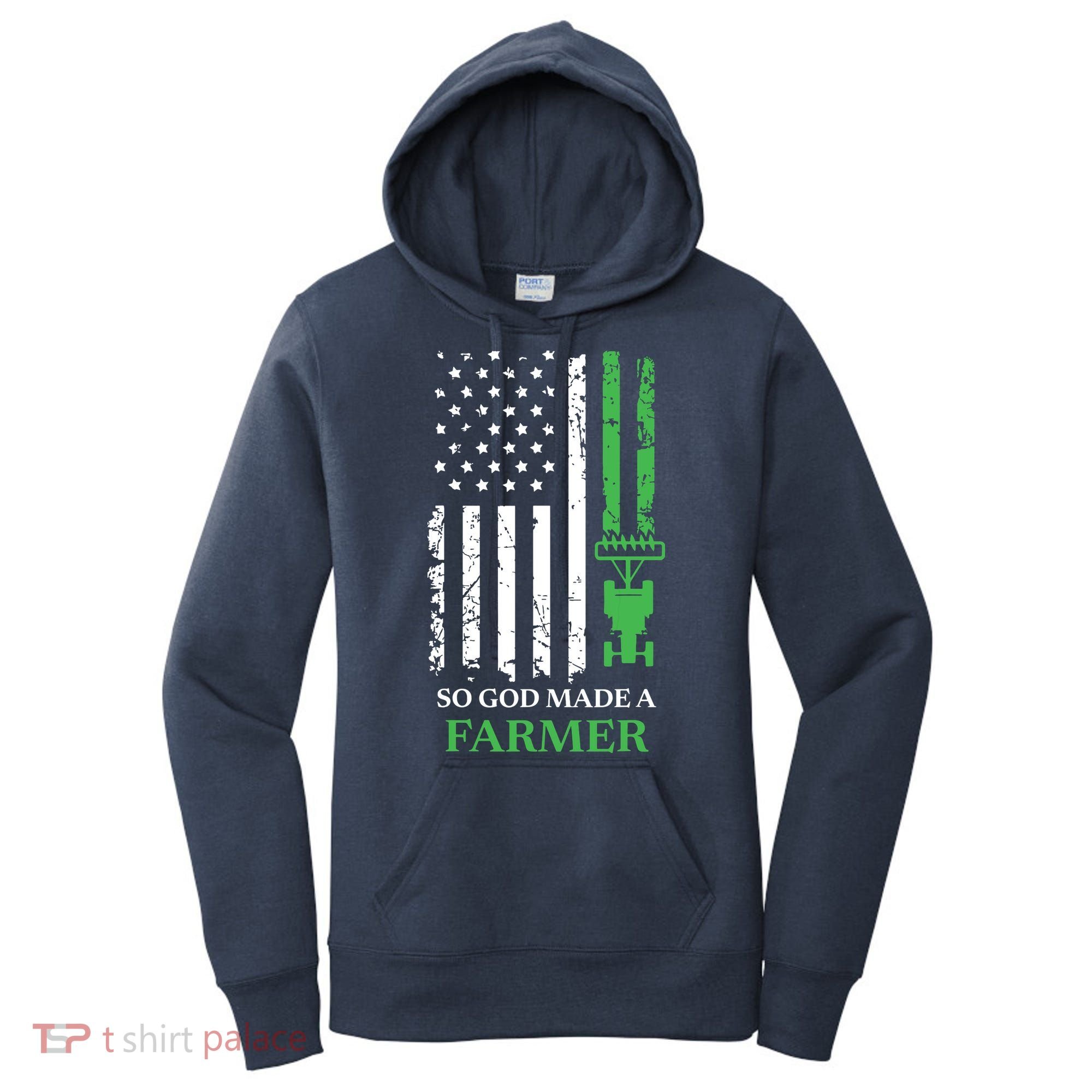 So God Made A Farmer Farming Farmer Women's Hoodie
