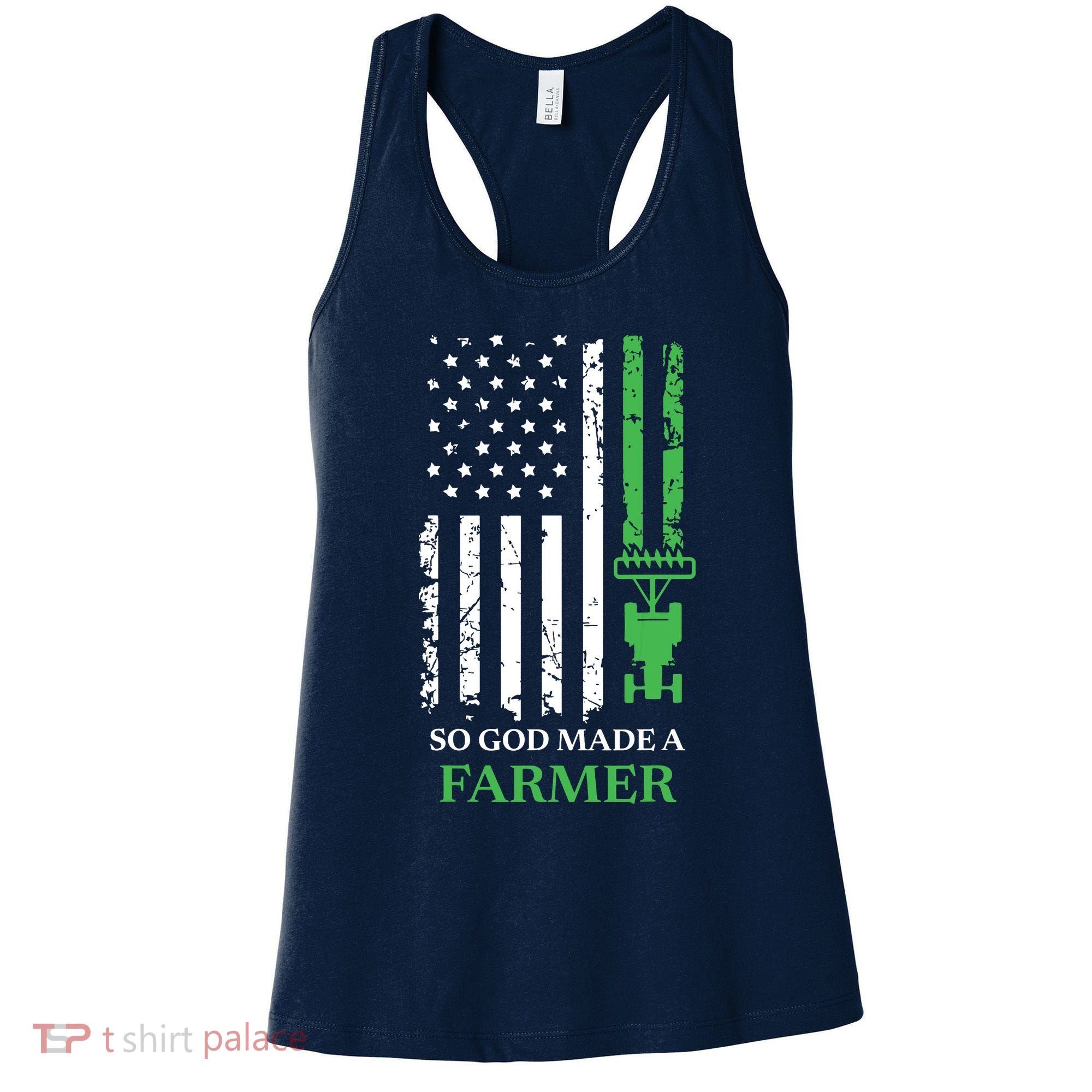 So God Made A Farmer Farming Farmer Women's Tank Top