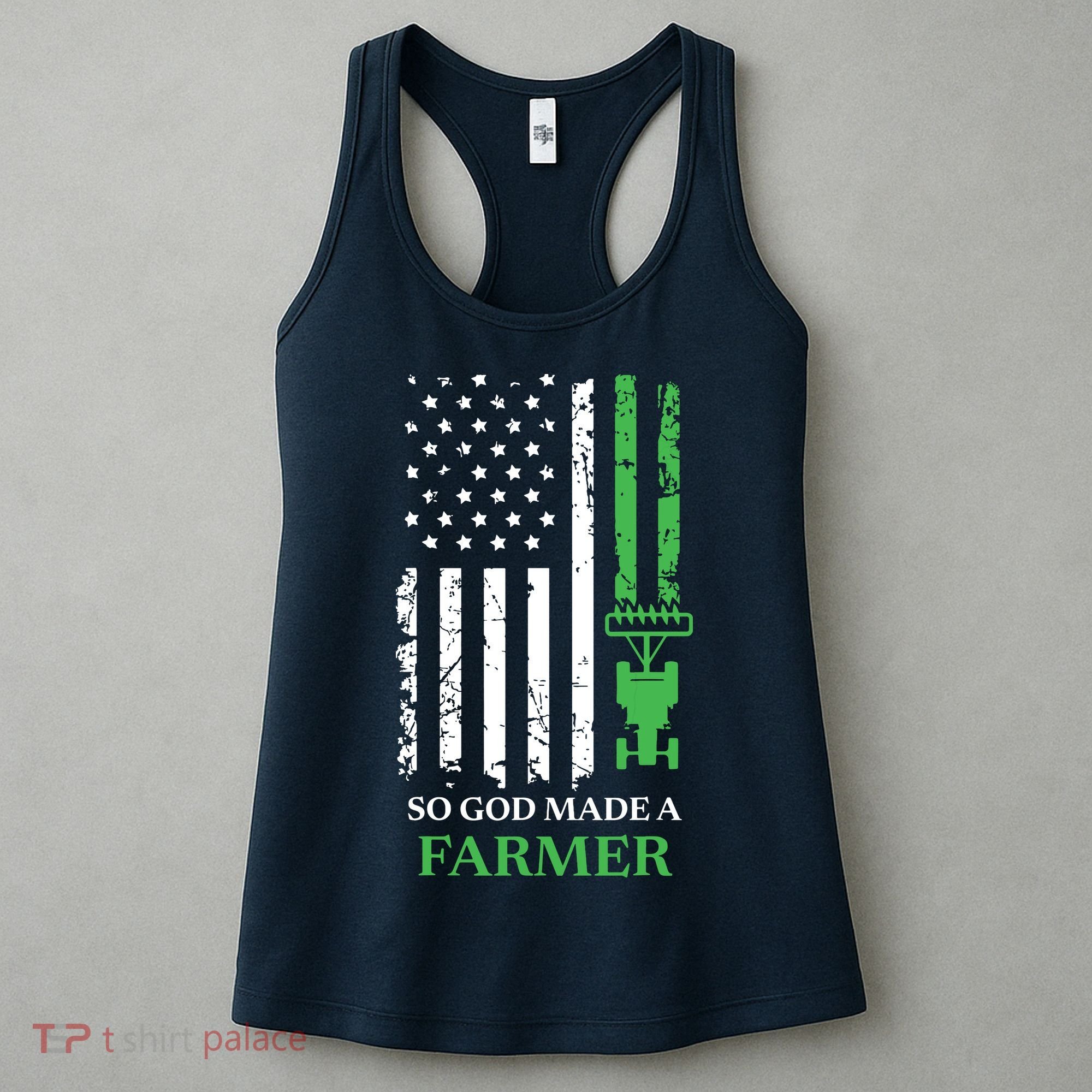 So God Made A Farmer Farming Farmer Women's Tank Top
