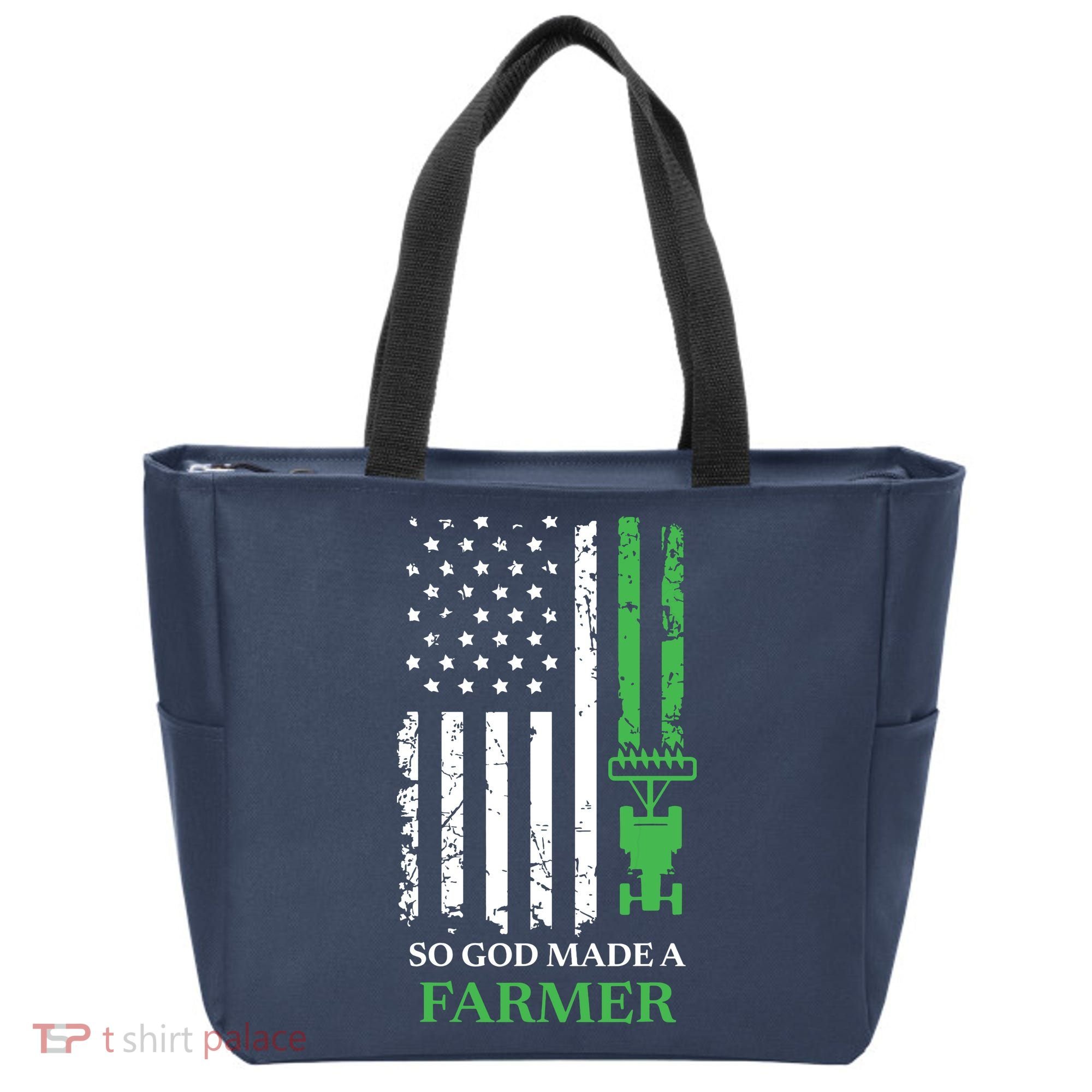So God Made A Farmer Farming Farmer Tote Bag