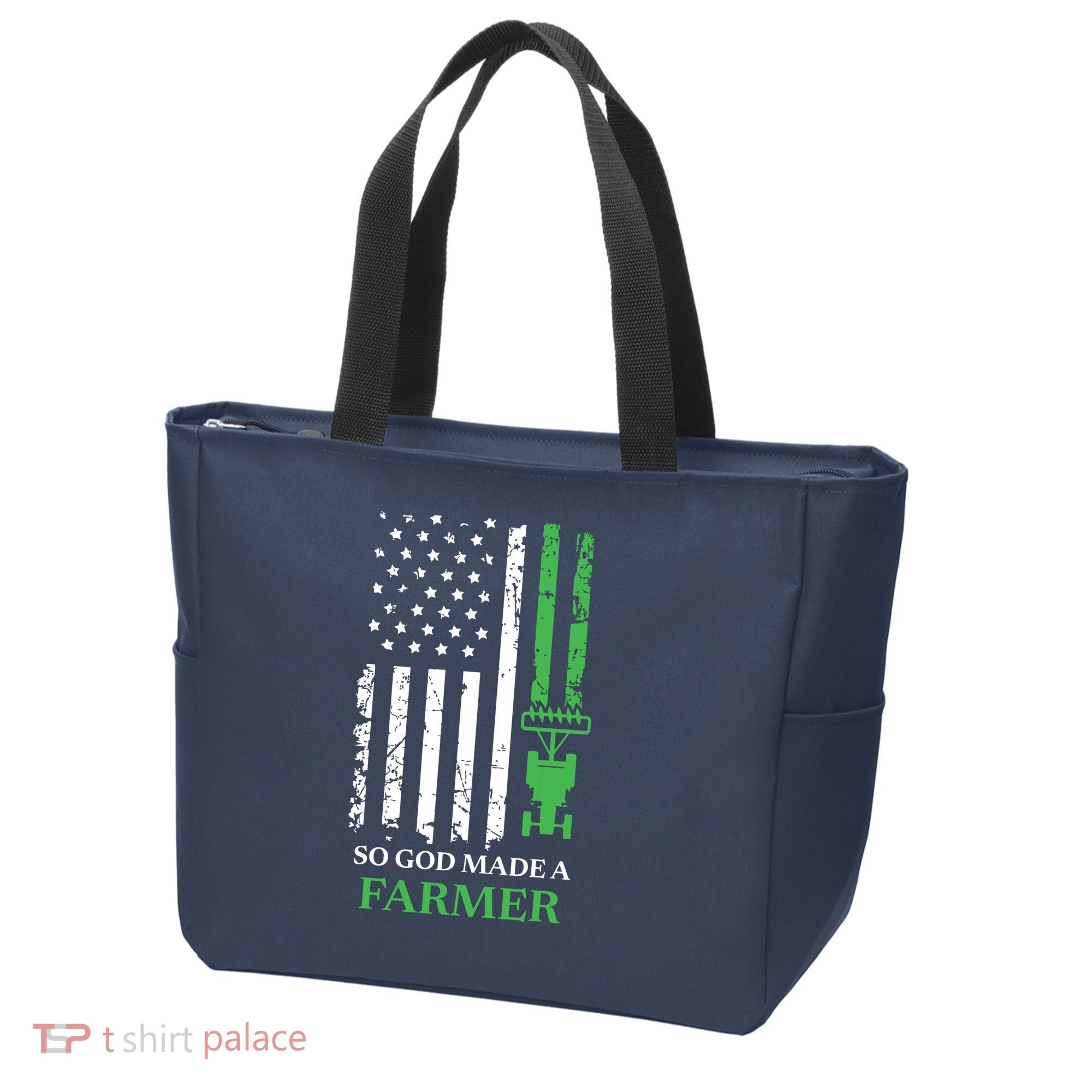 So God Made A Farmer Farming Farmer Tote Bag