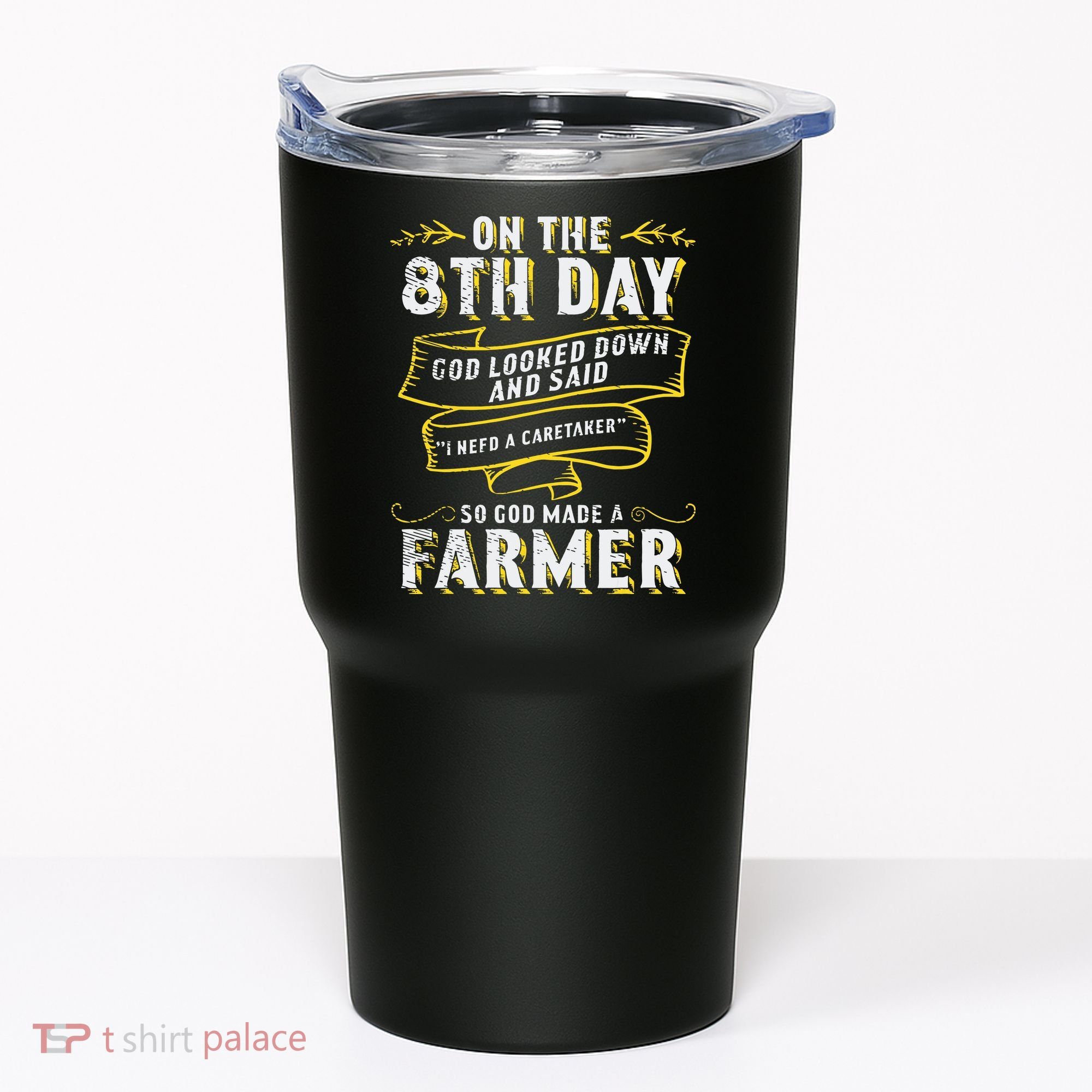 So God Made A Farmer Farming Agriculture Tumbler
