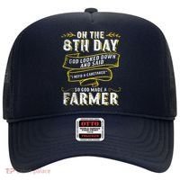 So God Made A Farmer Farming Agriculture Hat thumb 0