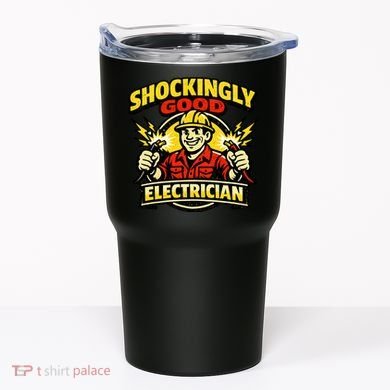 Shockingly Good Master Electrician Humor Tumbler