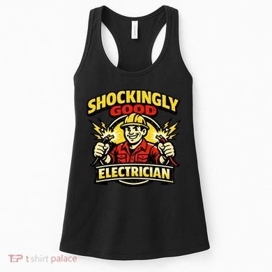 Shockingly Good Master Electrician Humor Women's Tank Top