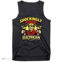 Shockingly Good Master Electrician Humor Tank Top thumb 0