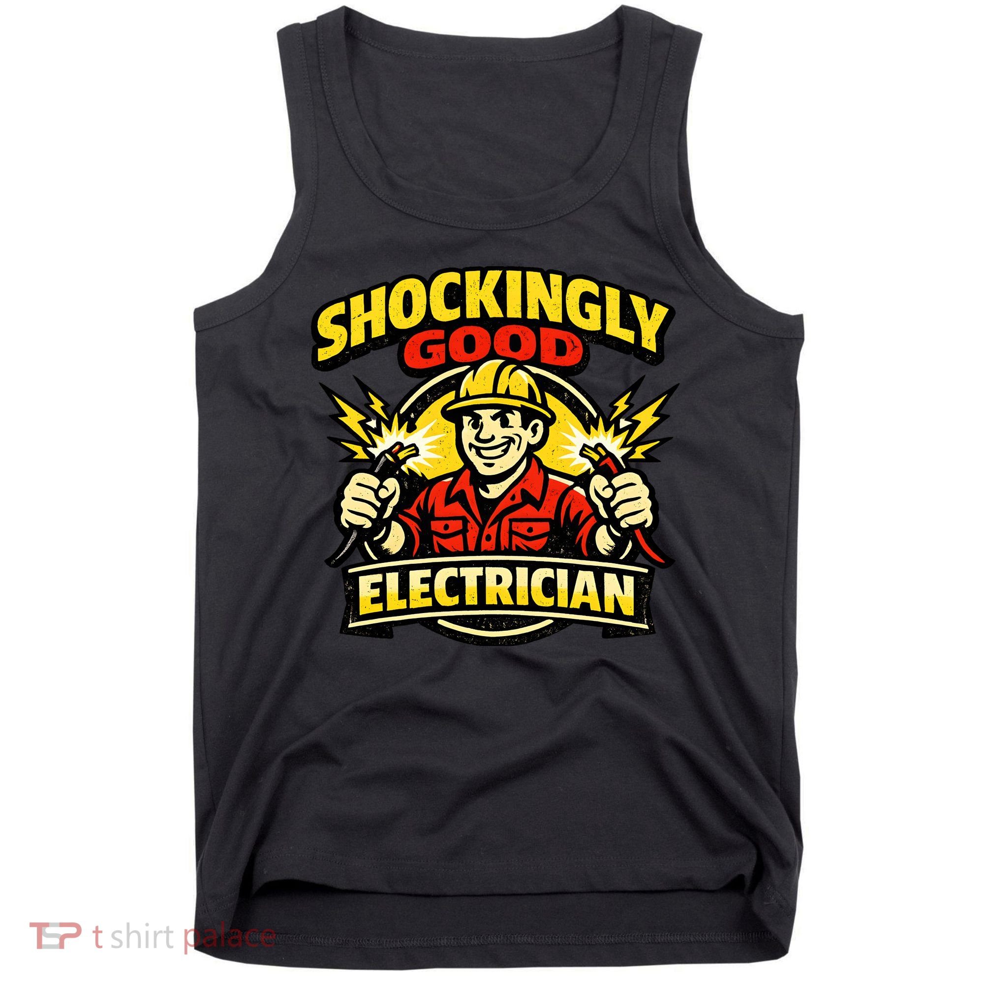 Shockingly Good Master Electrician Humor Tank Top
