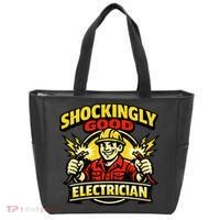 Shockingly Good Master Electrician Humor Tote Bag thumb 0