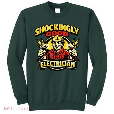 Shockingly Good Master Electrician Humor Sweatshirt
