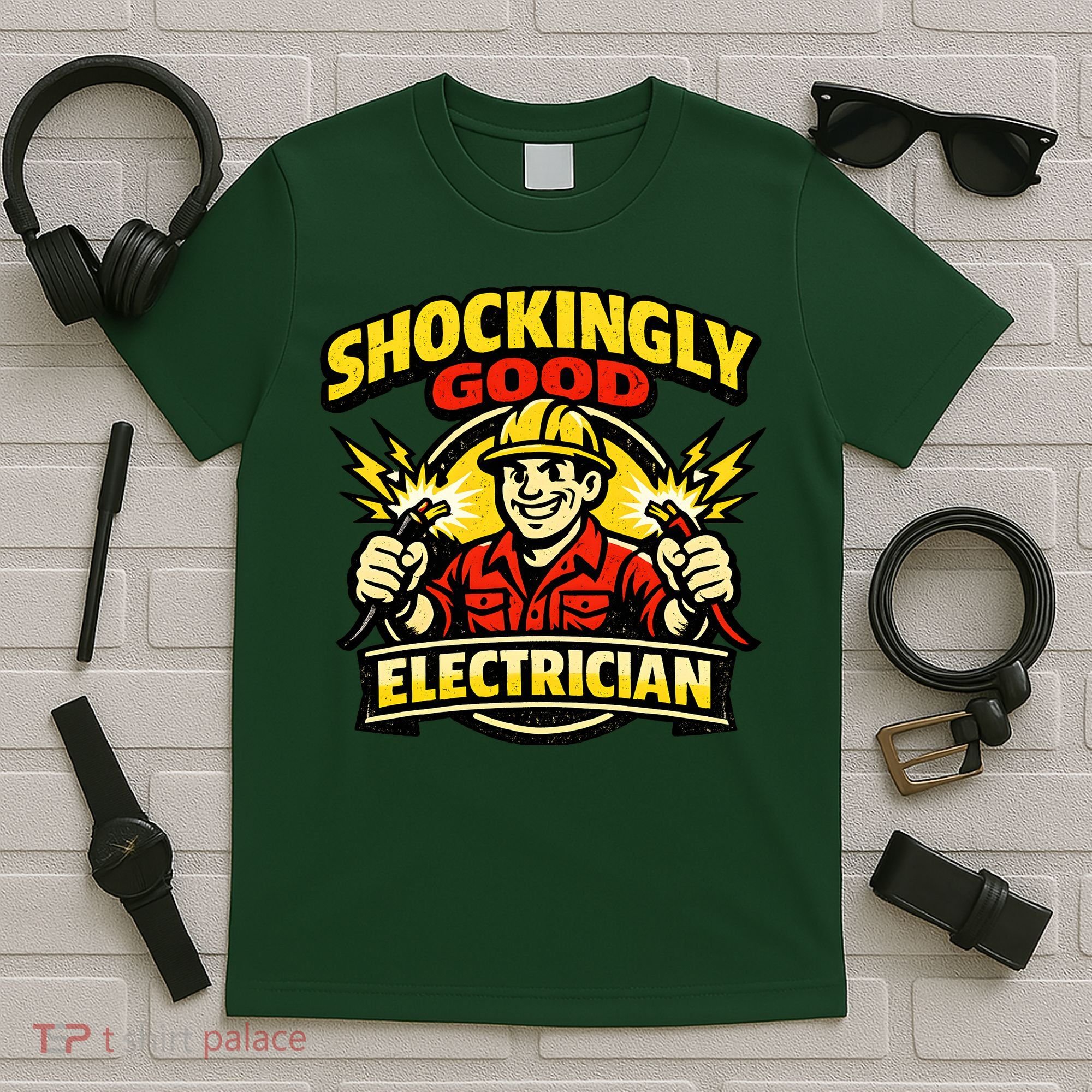 Shockingly Good Master Electrician Humor T-Shirt