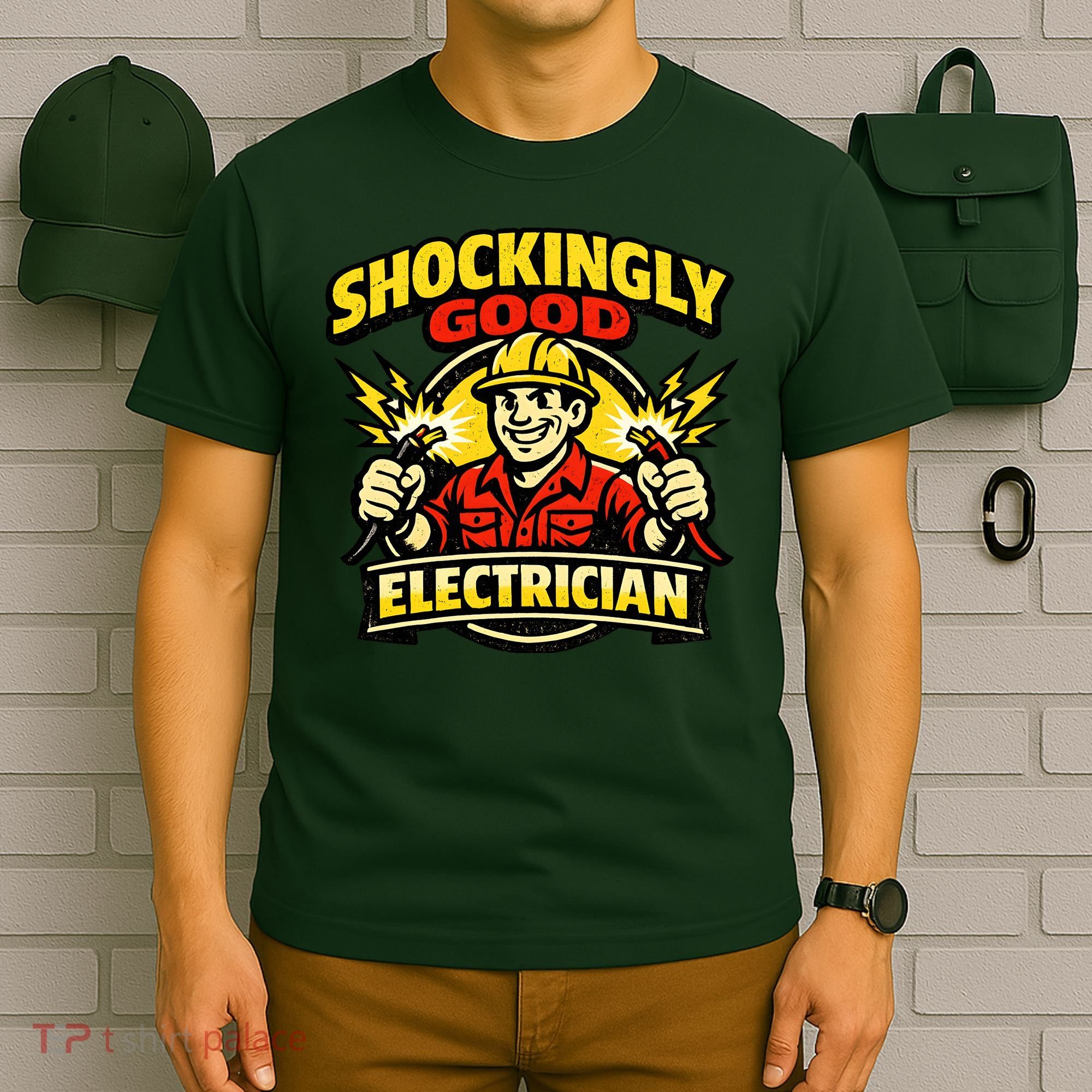 Shockingly Good Master Electrician Humor T-Shirt