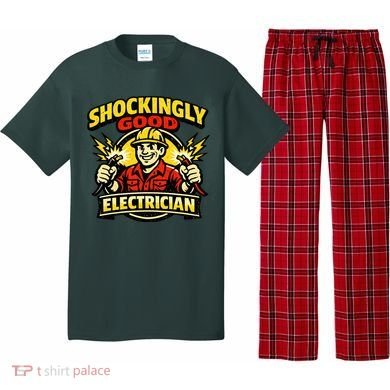 Shockingly Good Master Electrician Humor Pajama Set