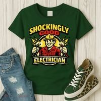 Shockingly Good Master Electrician Humor Women's T-Shirt thumb 3