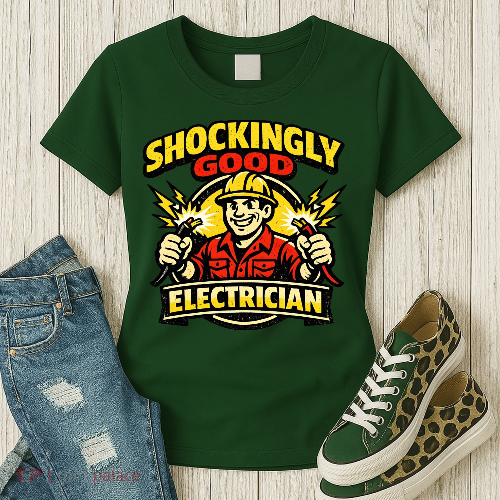 Shockingly Good Master Electrician Humor Women's T-Shirt