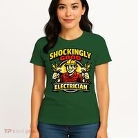 Shockingly Good Master Electrician Humor Women's T-Shirt thumb 4