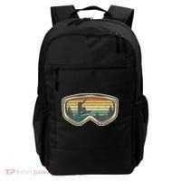 Snowboard Goggles Mountain Snowboarding Retro Vacation  Backpack thumb 0