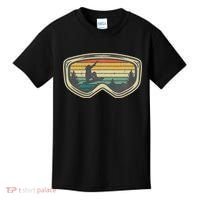 Snowboard Goggles Mountain Snowboarding Retro Vacation  Kids T-Shirt thumb 0