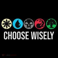 Symbols Gathering Magic Choose Wisely Blue Red Green Baby Bodysuit thumb 2