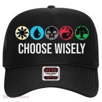 Symbols Gathering Magic Choose Wisely Blue Red Green Hat thumb 0