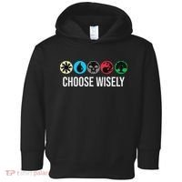 Symbols Gathering Magic Choose Wisely Blue Red Green Toddler Hoodie thumb 0