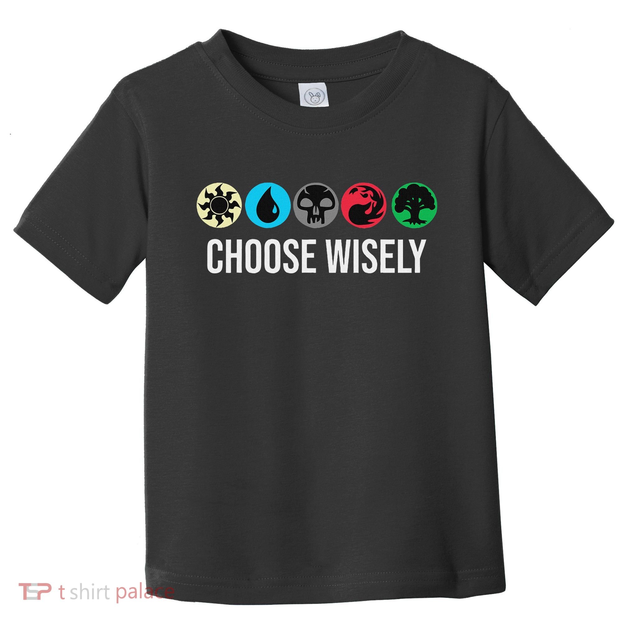 Symbols Gathering Magic Choose Wisely Blue Red Green Toddler T-Shirt