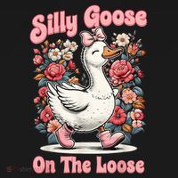 Silly Goose Mommy Floral Silly Goose Mama Mother's Day Coaster thumb 2