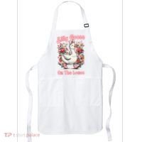 Silly Goose Mommy Floral Silly Goose Mama Mother's Day Apron thumb 0