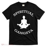 Spiritual Gangsta Men Womens Funny Yoga T-Shirt thumb 0