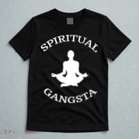 Spiritual Gangsta Men Womens Funny Yoga T-Shirt thumb 5