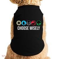 Symbols Gathering Magic Choose Wisely Blue Red Green Doggie Tank thumb 0
