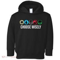 Symbols Gathering Magic Choose Wisely Blue Red Green Toddler Hoodie thumb 0