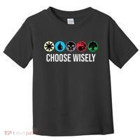 Symbols Gathering Magic Choose Wisely Blue Red Green Toddler T-Shirt thumb 0