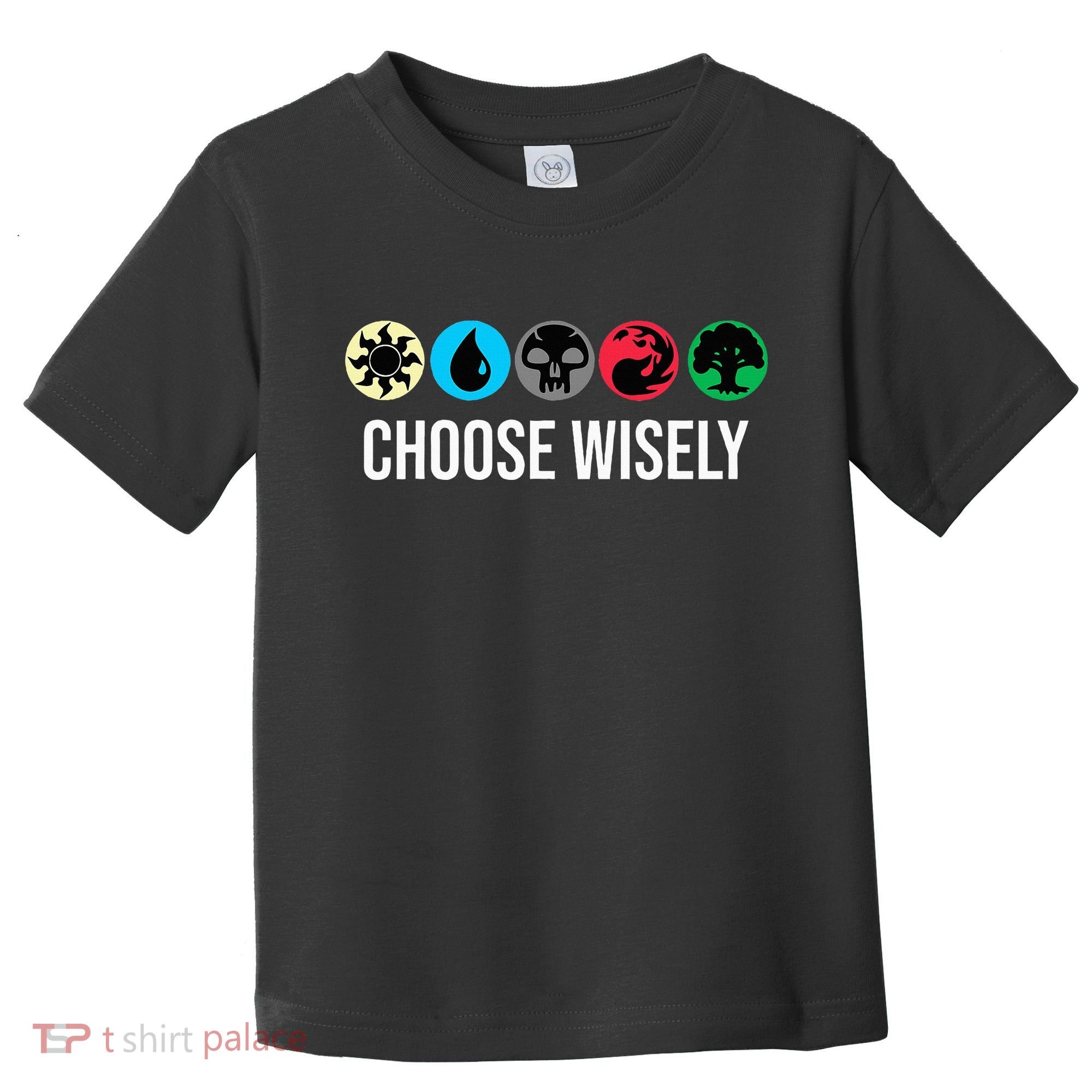 Symbols Gathering Magic Choose Wisely Blue Red Green Toddler T-Shirt