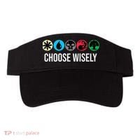 Symbols Gathering Magic Choose Wisely Blue Red Green Visor thumb 0