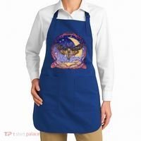 Stained Glass Moth Butterfly Moon Crest Apron thumb 2