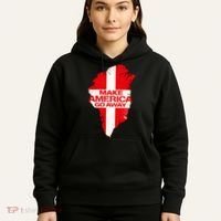 Support Greenland Make America Go Away Hoodie thumb 5