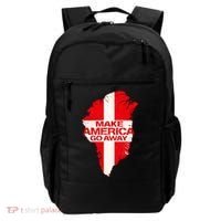 Support Greenland Make America Go Away Backpack thumb 0