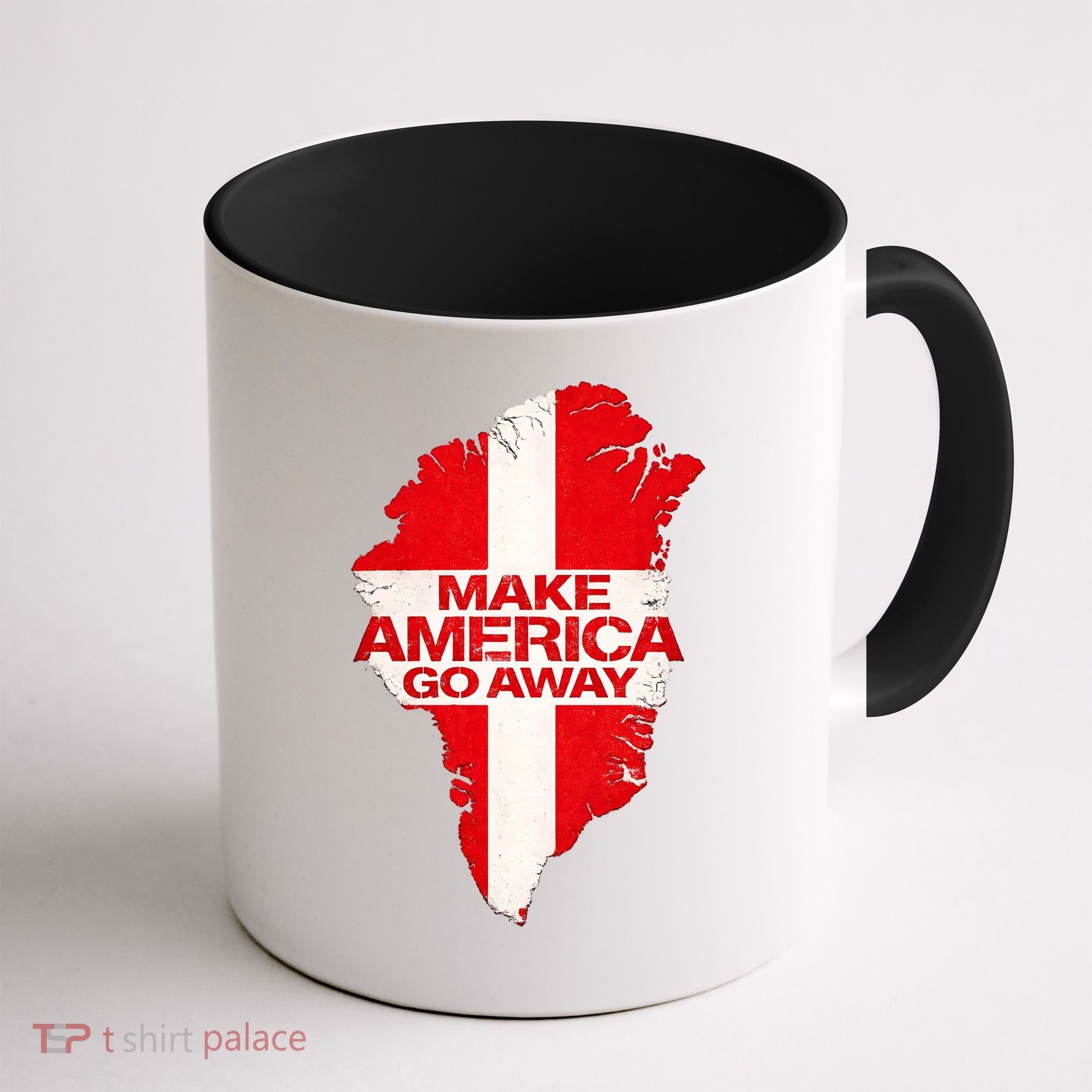 Support Greenland Make America Go Away Coffee Mug