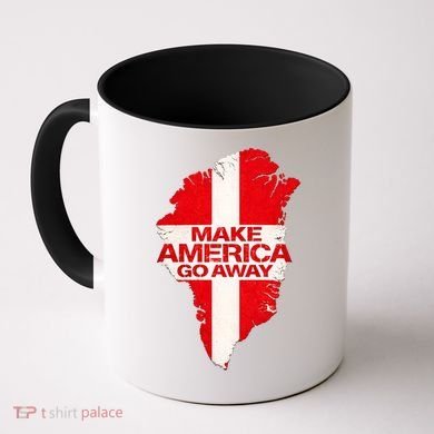 Support Greenland Make America Go Away Coffee Mug