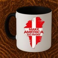 Support Greenland Make America Go Away Coffee Mug thumb 2