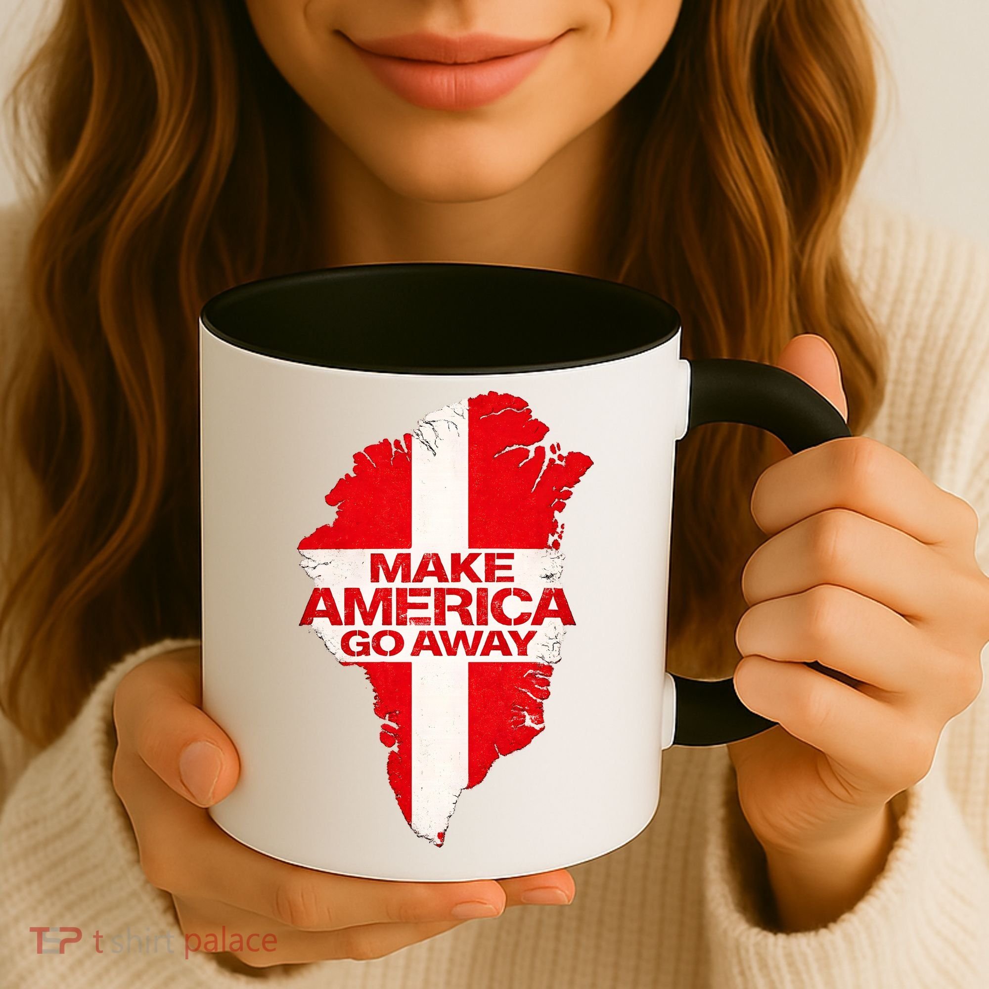 Support Greenland Make America Go Away Coffee Mug