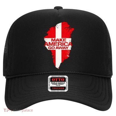 Support Greenland Make America Go Away Hat