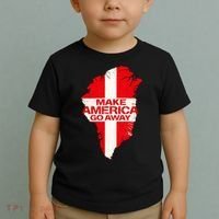 Support Greenland Make America Go Away Toddler T-Shirt thumb 2