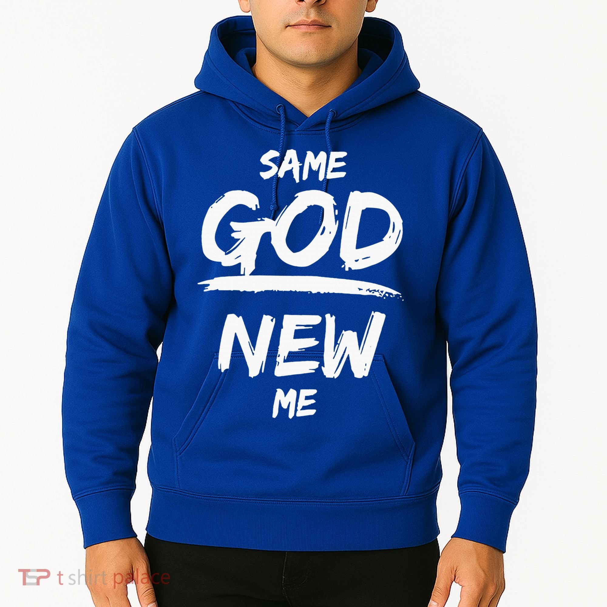 Same God New Me For Funny Jesus Christian Hoodie