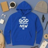 Same God New Me For Funny Jesus Christian Hoodie thumb 3