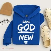 Same God New Me For Funny Jesus Christian Hoodie thumb 4