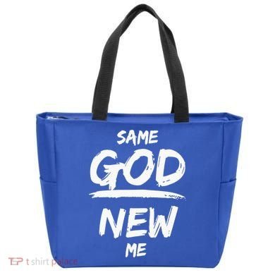 Same God New Me For Funny Jesus Christian Tote Bag